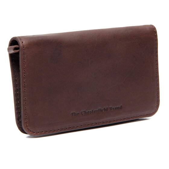 The Chesterfield Brand Maplewood Spectacle case Leather 3 cm