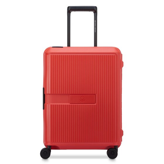 Delsey Paris x United Colors of Benetton Color Block Hardside 4-wheel cabin trolley 55 cm
