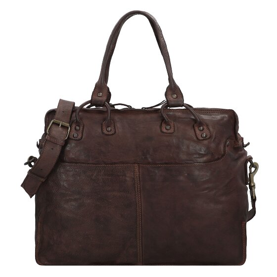 Harold's Submarine briefcase leather 40 cm laptop compartment