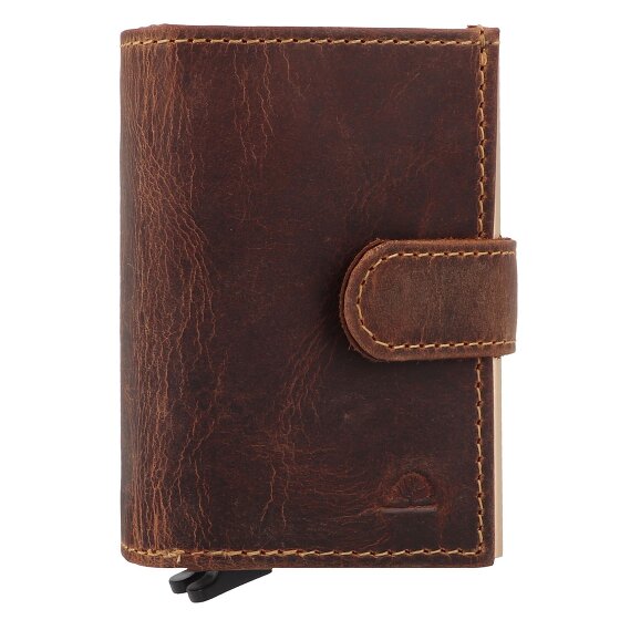 Greenburry Vintage Wallet RFID protection Leather 8 cm