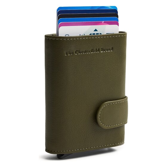 The Chesterfield Brand Bennett Wallet RFID protection Genuine Leather 10 cm