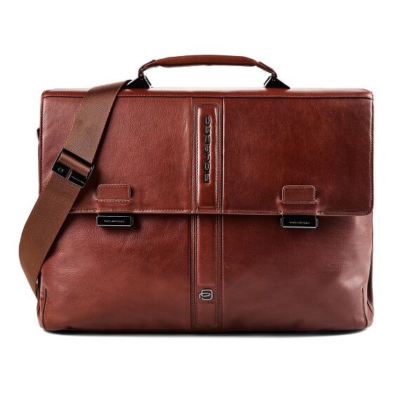Piquadro Victor Briefcase RFID protection Genuine Leather 42 cm Laptop compartment