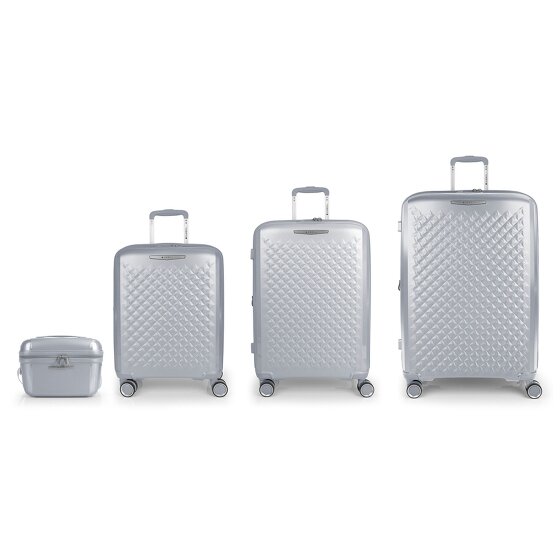 Gabol Queens 4 wheels Suitcase set 4-piece with expansion pleat