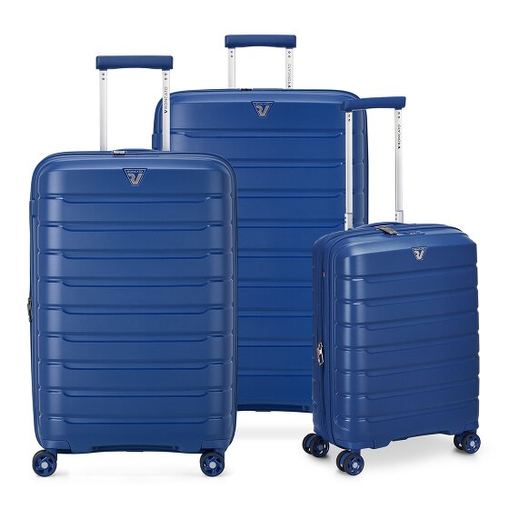 Roncato B-Flying Move 4 wheels Suitcase set 3-piece with expansion pleat