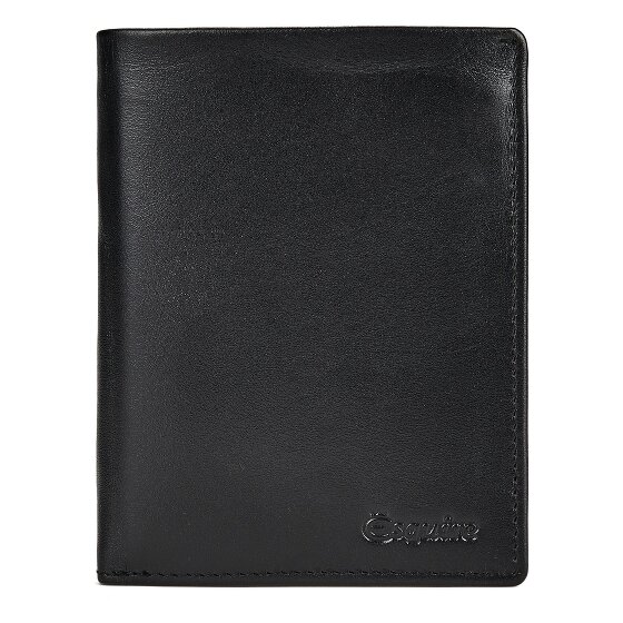 Esquire Silk Wallet RFID protection Genuine Leather 9 cm