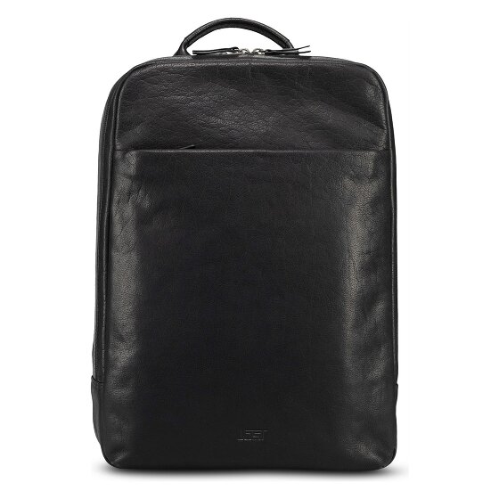 Jost Glasgow Daypack RFID protection Genuine Leather 44 cm Laptop compartment