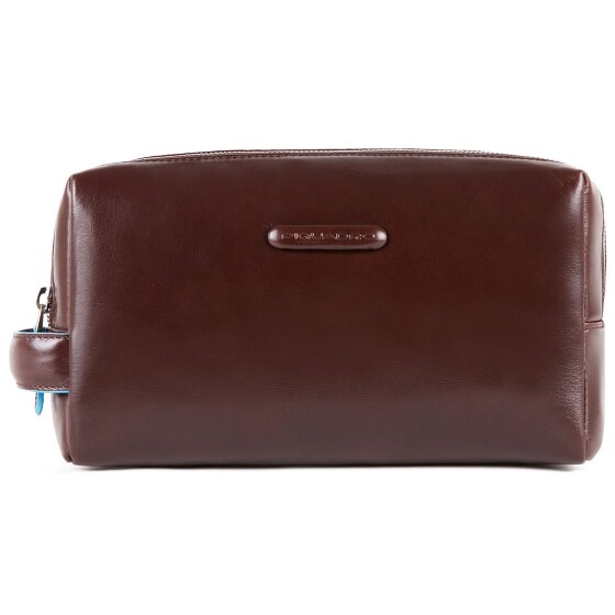 Piquadro Blue Square Toiletry bag Genuine Leather 25 cm
