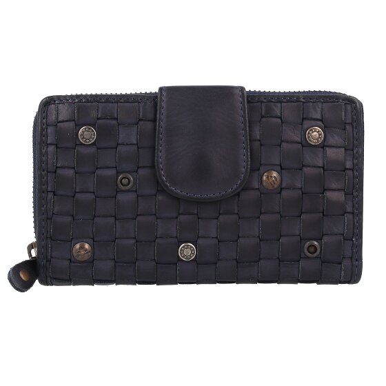 Harbour 2nd Soft Weaving Lucinda Wallet Leather 16 cm