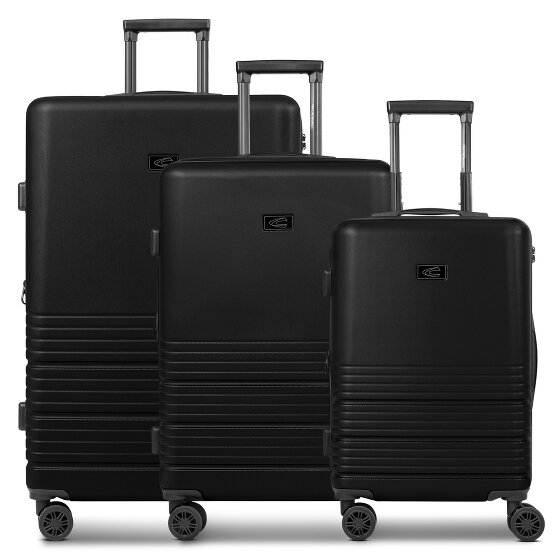 camel active Hanoi 4 wheels Suitcase set 3-piece with expansion pleat