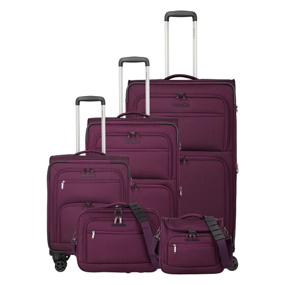 Travelite Cubis 4 wheels Suitcase set 5-piece Expandable