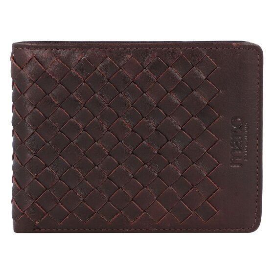 mano Don Luca wallet leather 13 cm