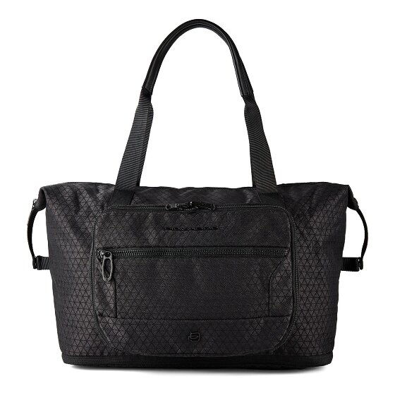 Piquadro Hex Shoulder Bag 28 cm with expansion pleat