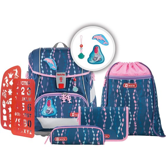 Step by Step 2in1 Plus School Bag Set 6pcs.