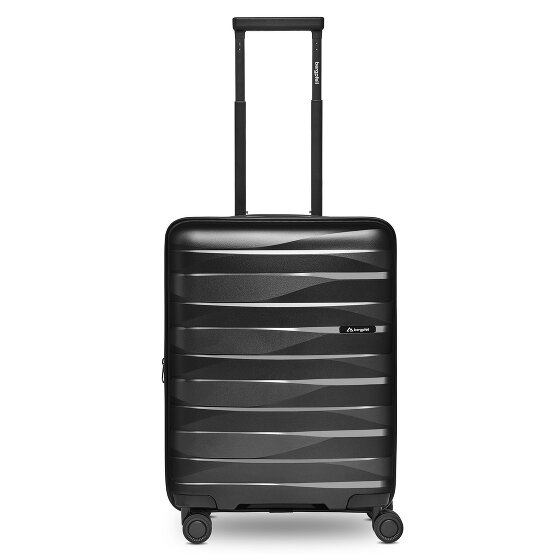 Bergpfeil Travel 4-wheeled cabin trolley S 55 cm with expansion pleat