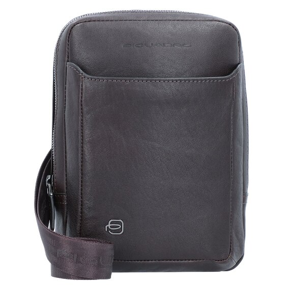 Piquadro Black Square shoulder bag leather 17 cm