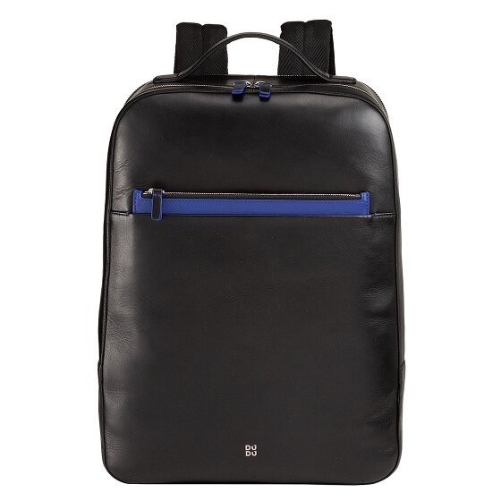 DuDu Backpack leather 40.5 cm laptop compartment