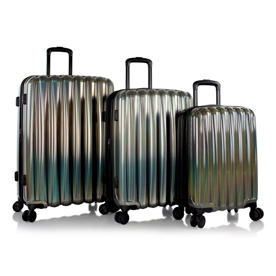 Heys Astro 4 wheels Suitcase set 3-piece with expansion pleat