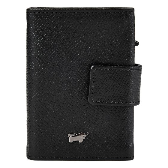 Braun Büffel Robin Credit card case RFID protection Genuine Leather 7.5 cm