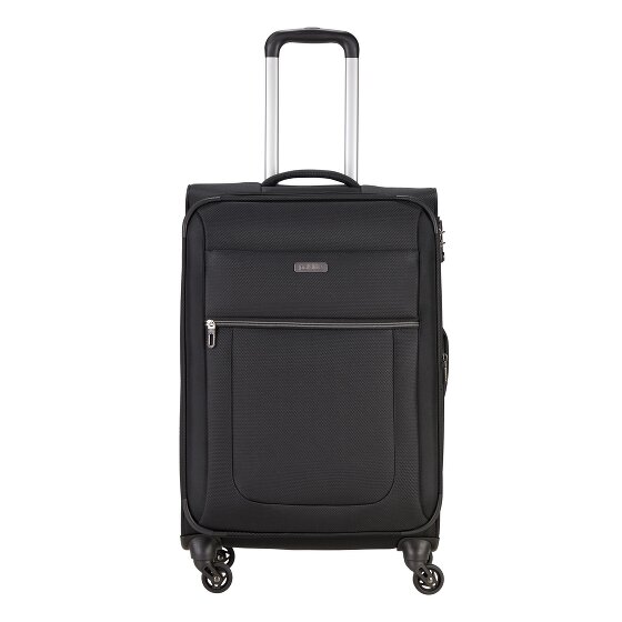 Paklite Valencia 4 wheels Trolley 68 cm with expansion pleat
