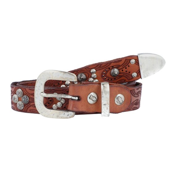 Campomaggi Studded belt leather