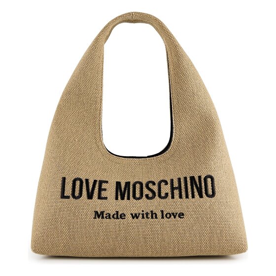 Love Moschino Cargo Canvas Shoulder Bag 34 cm