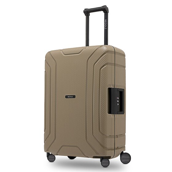 Redolz Essentials 15 4-wheel trolley 65 cm with three-point closure