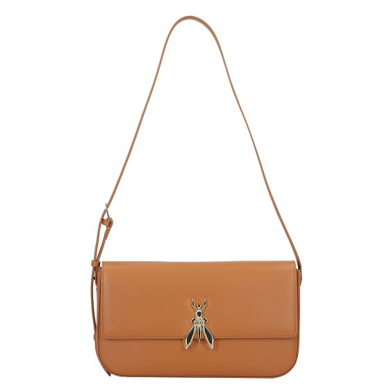 Patrizia Pepe Essential Fly Shoulder Bag Leather 31 cm