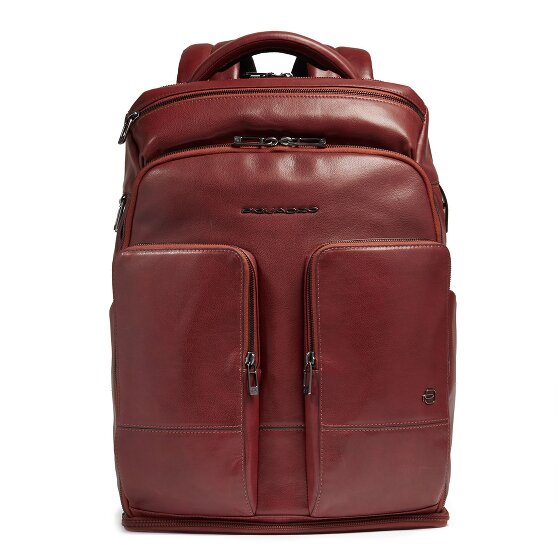 Piquadro Zaino travel backpack RFID leather 44 cm laptop compartment