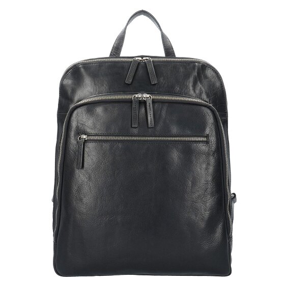 Leonhard Heyden Roma backpack leather 40 cm laptop compartment