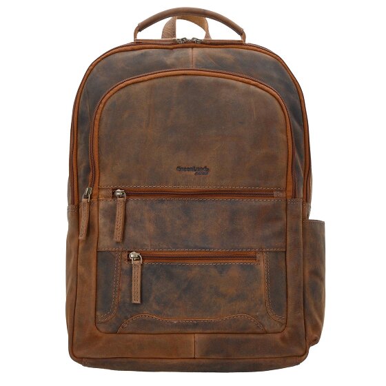 Greenland Nature Montenegro backpack leather 40 cm laptop compartment
