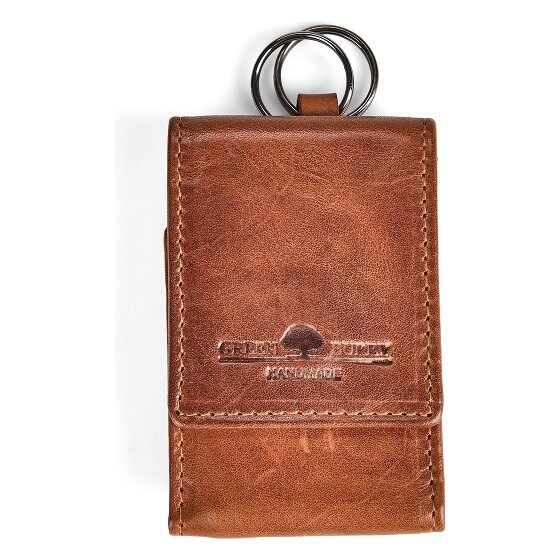 Greenburry Newport Wallet RFID protection Genuine Leather 8.5 cm