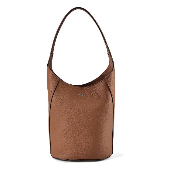 Boss Lenah Shoulder Bag Genuine Leather 22 cm