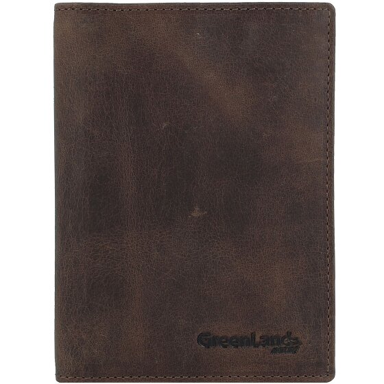Greenland Nature Montenegro passport case RFID leather 11 cm