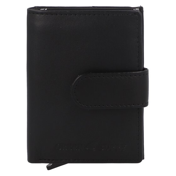 Greenburry Credit card case RFID protection Leather 8 cm