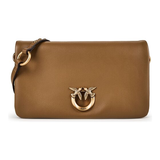 PINKO Love Soft Clutch bag Genuine Leather 19.5 cm