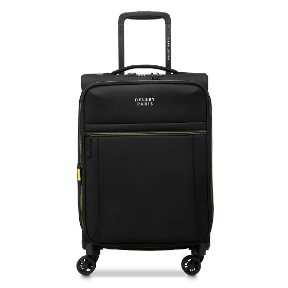 Delsey Paris Brochant 3 4 wheels Cabin trolley 55 cm with expansion pleat