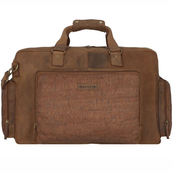 Greenland Nature Nature Weekender travel bag leather 50 cm laptop compartment Greenland Nature Nature Weekender travel bag leather 50 cm laptop compartment