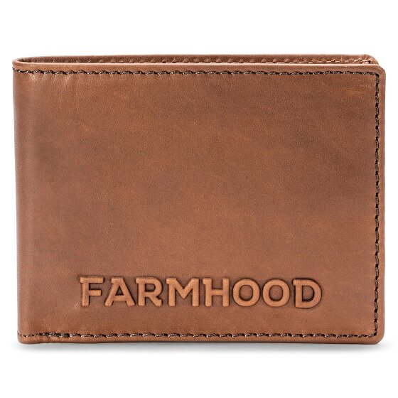 Farmhood Nashville Wallet RFID protection Genuine Leather 13 cm