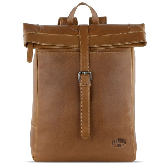 Klondike 1896 Gold Donald backpack leather 43 cm laptop compartment