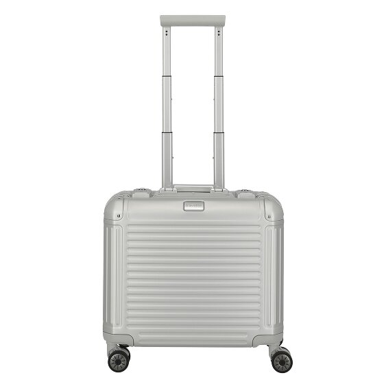 Travelite Next 4-Wheel Aluminum Wheeled Briefcase, 43 cm