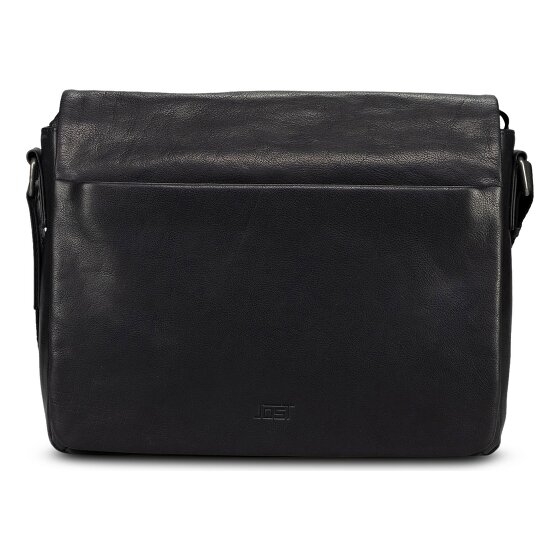 Jost Glasgow Briefcase RFID protection Genuine Leather 34 cm Laptop compartment
