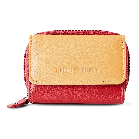 Greenburry Nappa Wallet RFID protection Leather 11 cm