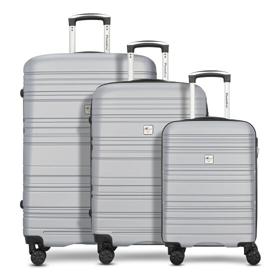 Check.In Paradise 4 wheels Suitcase set 3-piece