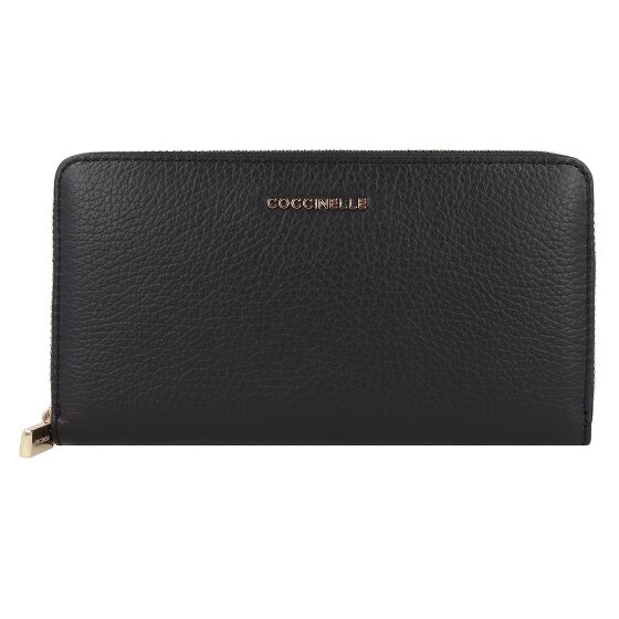 Coccinelle Metallic Soft Wallet Genuine Leather 10 cm