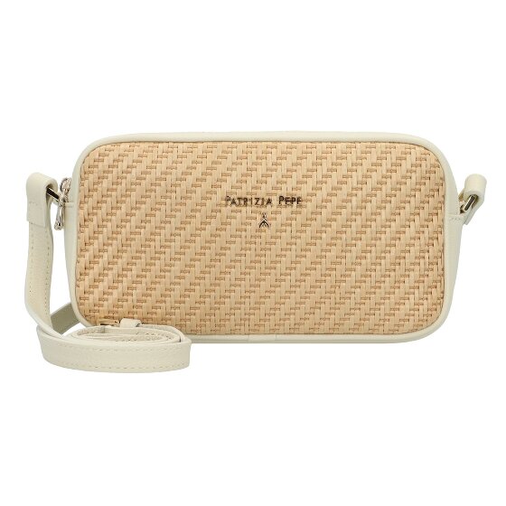 Patrizia Pepe Straw Shoulder bag 22 cm