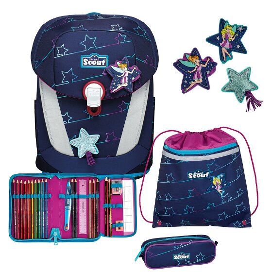 Scout Sunny II Lightweight school bag set 4pcs.