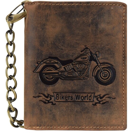 Greenburry Vintage Bike wallet leather 10 cm