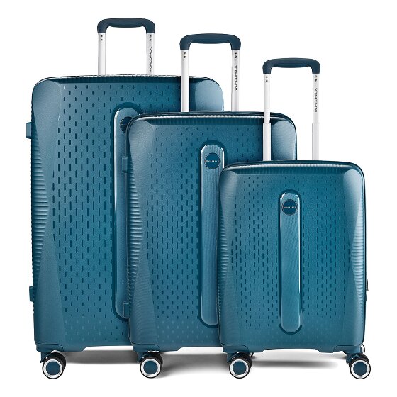 Worldpack Modul 4 wheels Suitcase set 3-piece