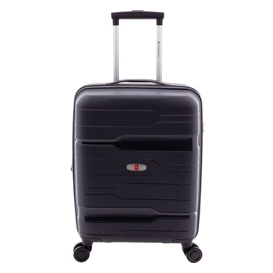 Gladiator 3800 4 wheels Cabin trolley 55 cm with expansion pleat