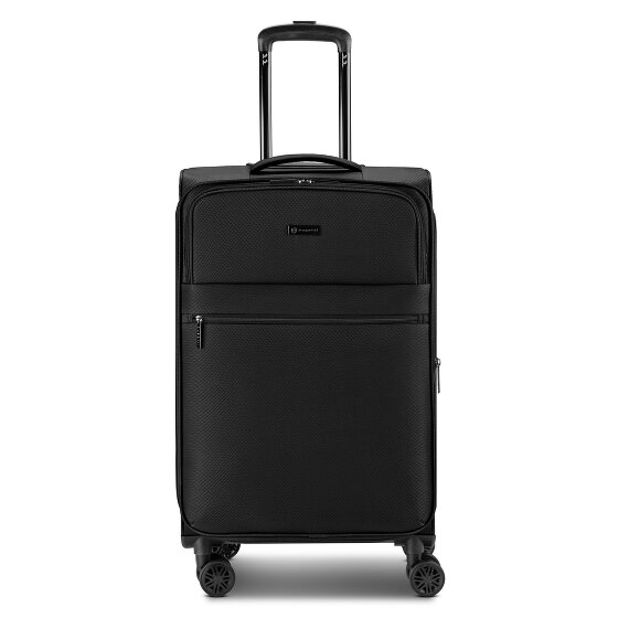 Bugatti Valencia Soft 4 wheels Trolley M 65 cm with expansion pleat Bugatti Valencia Soft 4 wheels Trolley M 65 cm with expansion pleat